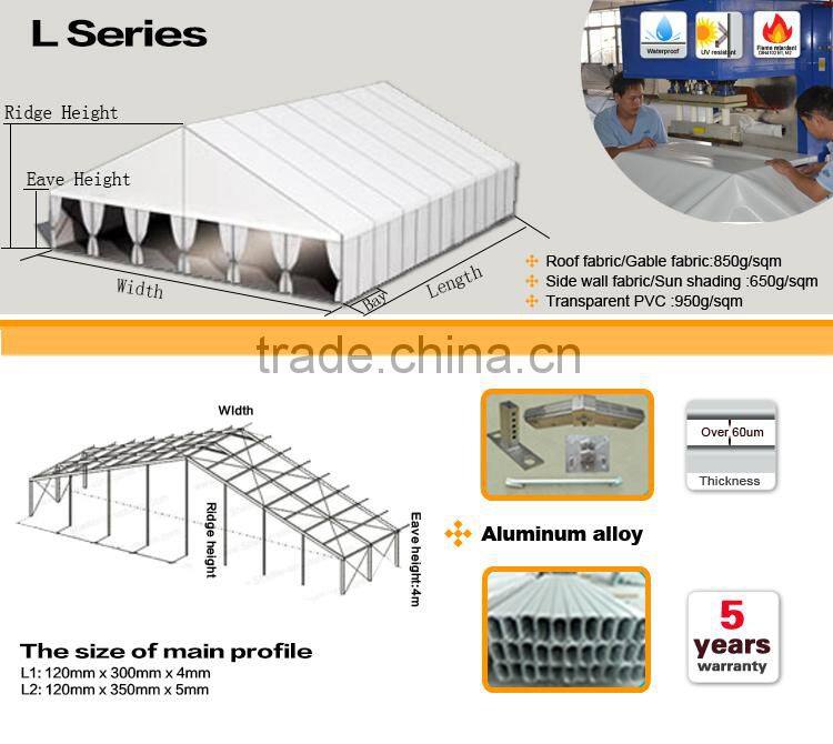 Tent Material PVC Transparent