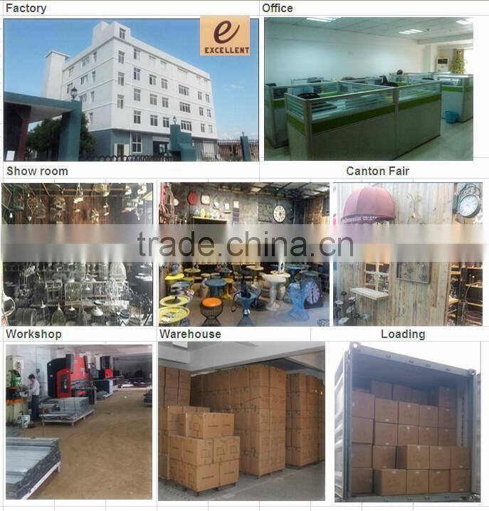 Vintage oval metal framed decorative mirror