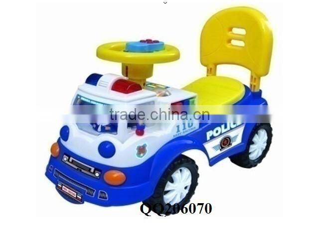Kids free wheel ride on car