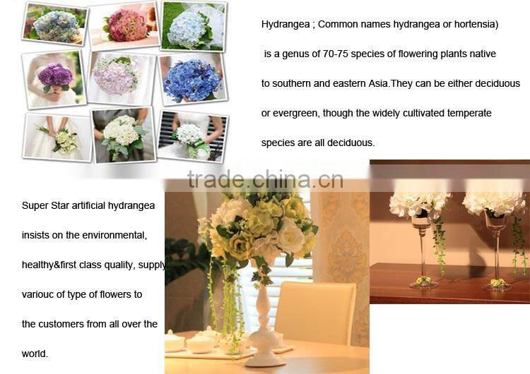 cheap wholesale artificial hydrangea flowers artificial plant