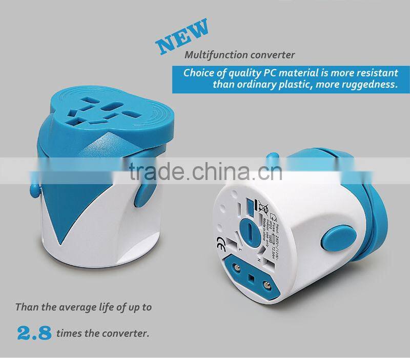 2015 Top Selling New Arrival International mobile travel charger