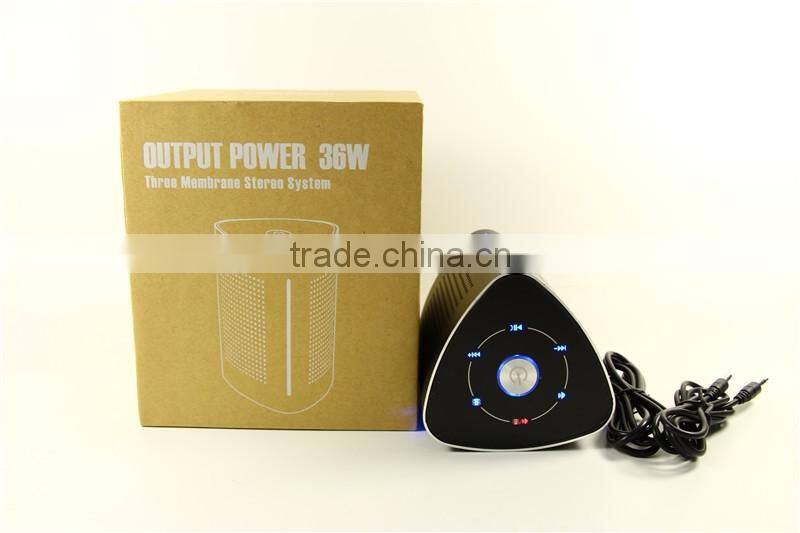 2016 New Product 15W NFC Bluetooth Vibration speaker bluetooth resonance speaker