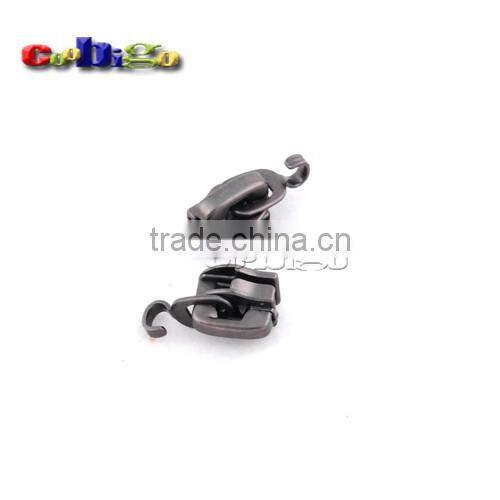 5# Auto Lock Zipper Slider Zinc Alloy Black Nickel For Nylon Zippers DIY Garment Suit Jacket Coat Bag #FLQ138-B