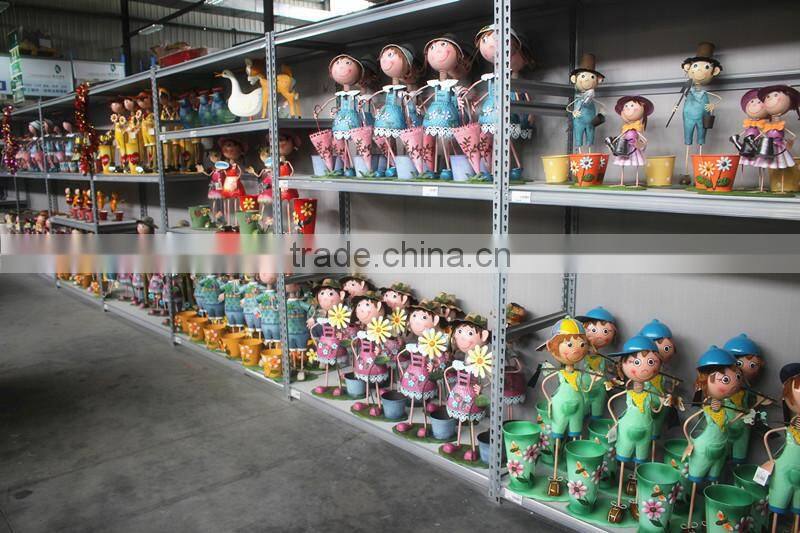 Household Item Flower Doll Garden Iron Doll