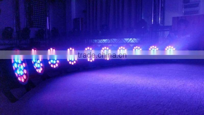 dmx disco lights led stage show lighting LED EIF Par-19(4in1) with 3 rings control