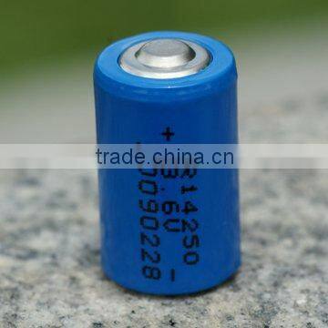 3.6v lithium battery 1/2AA ER14250