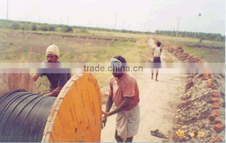 Aerial FTTH Drop Cable Outdoor Cable 1- 4 Core LSZH Fiber Opitc Cable