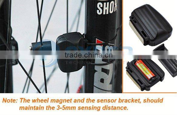 LCD Bicycle Computer Odometer Speedometer
