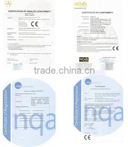 used plastic crushing and washing machine/plastic recycling machine