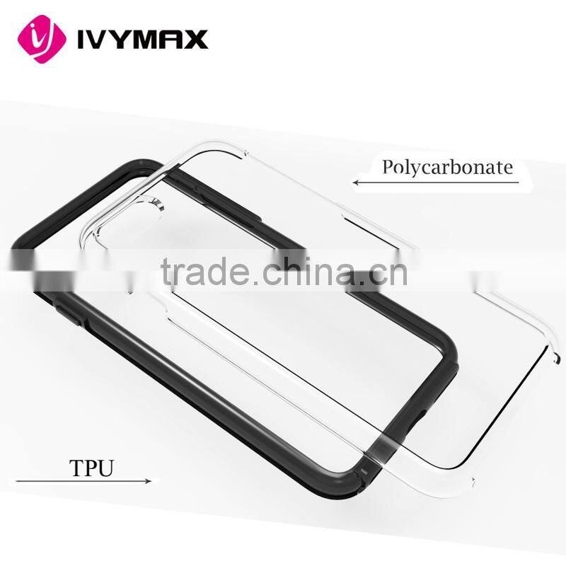 New arrival bulk ultra thin transparent case crystal clear hard PC cell phone case for Apple iphone 7