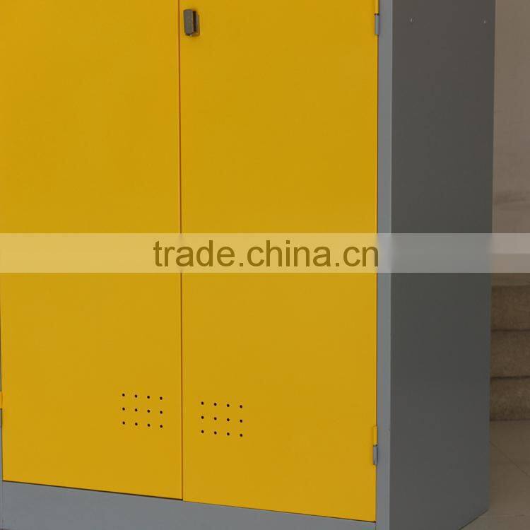 2 doors steel locker