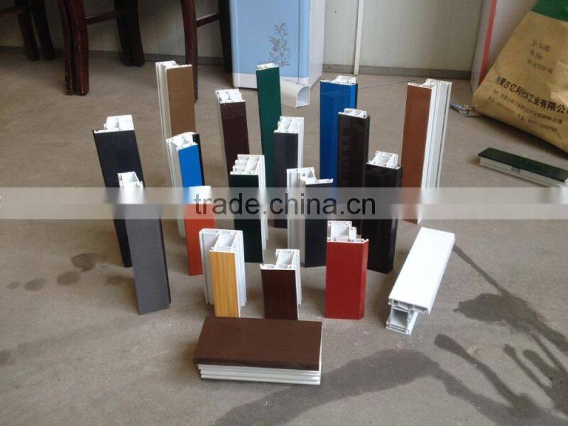 type of extruded upvc profile for nigeria window and door material