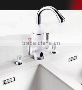 Instant electric water faucet with digital display