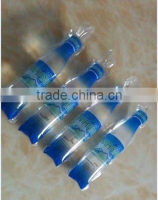 water bottle shape pouch