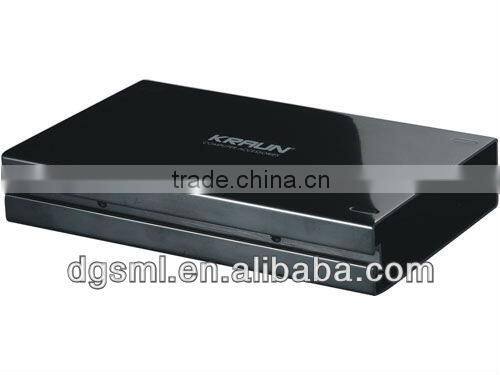China black Aluminum HDD enclosure