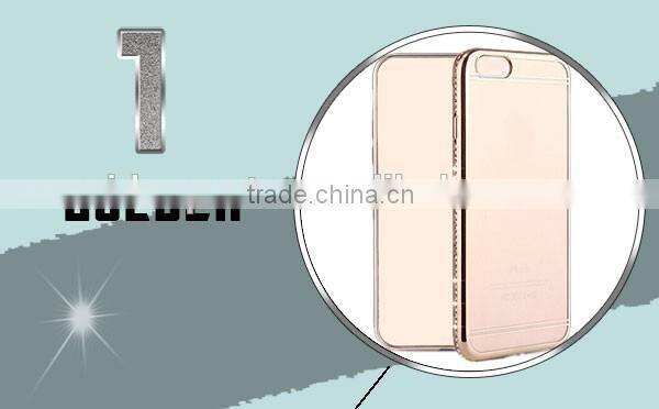 2016 factory price Transparent TPU mobile cases for iPhone 6 Plus / 6S Plus (5.5")