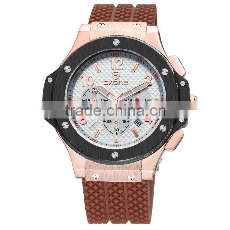 2016 best selling mens chronograph watch wholesale watches skone