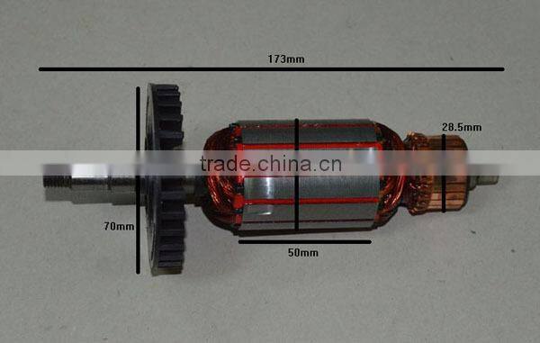 Manufacture dc motor rotors and stators, spare parts accessories for power tools