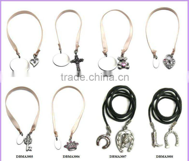 Bear charms ribbon bookmark for books, various designs and OEM service,good quality and packing