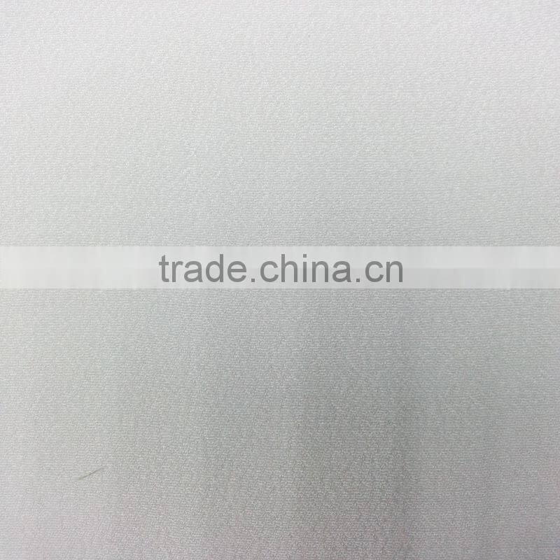 2015 xiangsheng richly crepe lily white rayon fabric