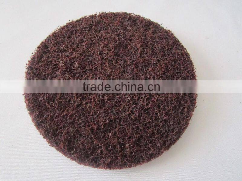 4" Red Nylon abrasive sanding sheets