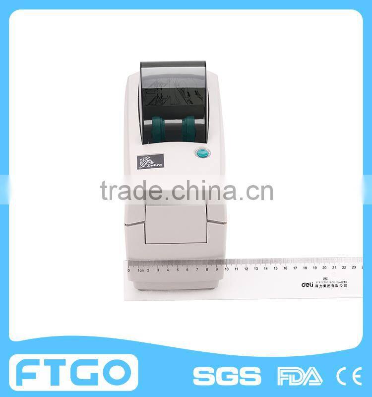 LP2824 easy operate mini portable desktop barcode thermal label printer