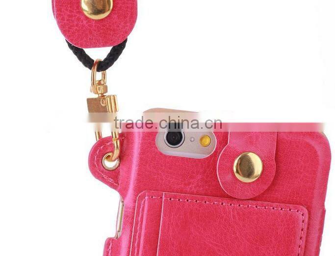 new arrival leather cover for iphone 6, for iphone 6 back cover