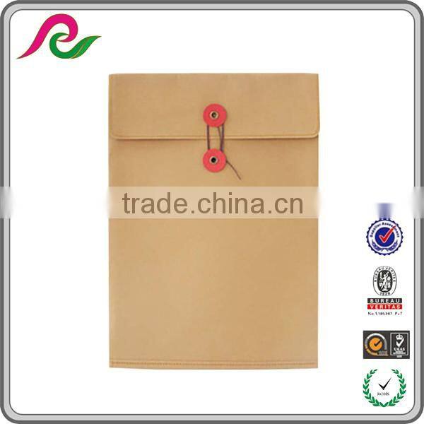 office stationary washable kraft paper A4 File holder. washable file holder