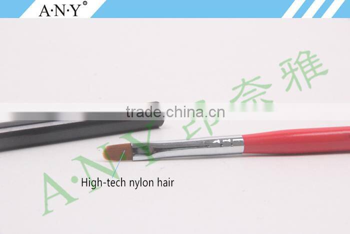 ANY Professional Nail Beauty Care Nail Art Products/Wood Handle UV Gel Brush