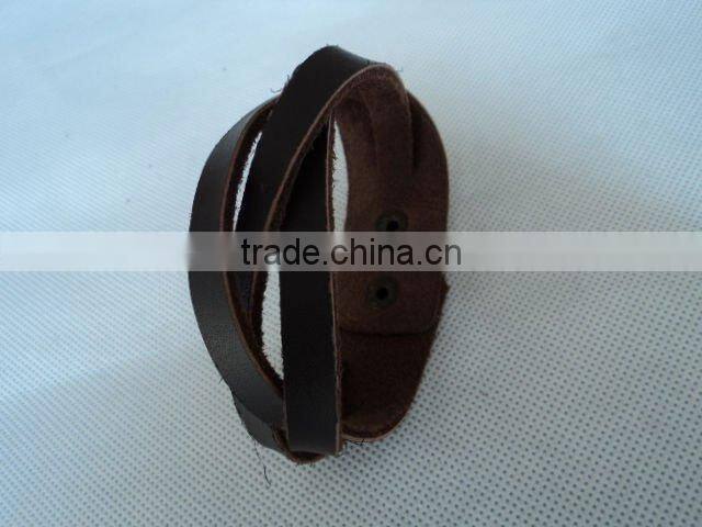 punk rivet bangles Bracelet leather women fashion design USA style factory direct