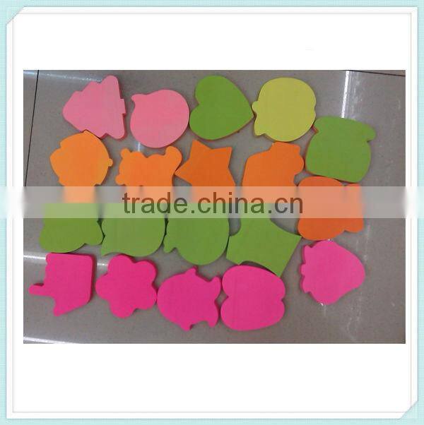 Paper company blue Five-pointed star letter shaped sticky notes