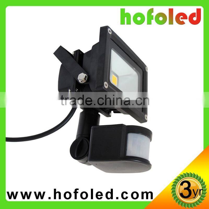 CE RoHS cheap price 12V PIR LED Flood light 3 Year warranty