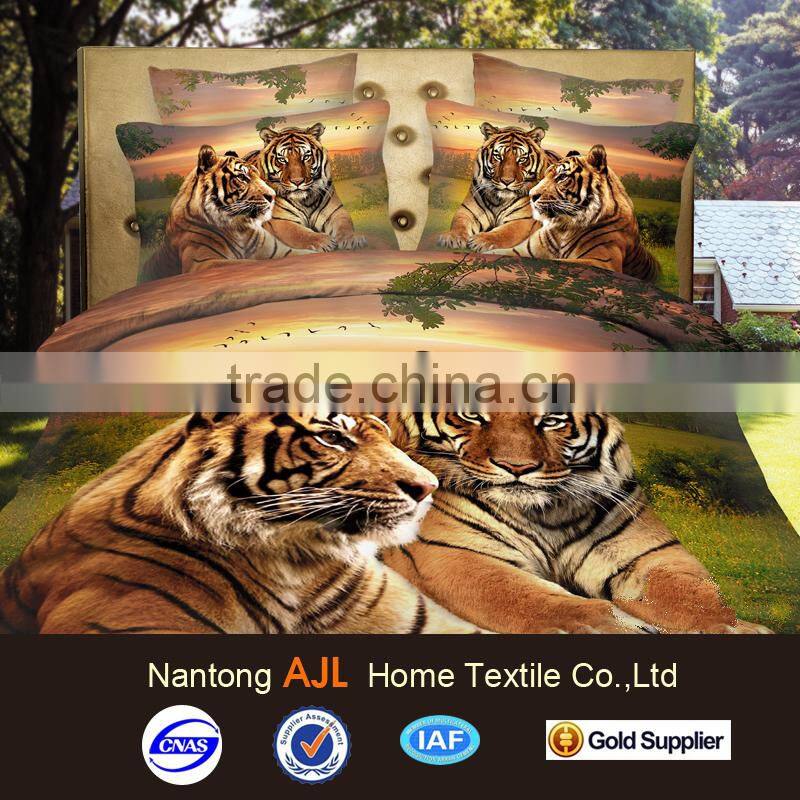 133*72 100% cotton printing animal duvet cover