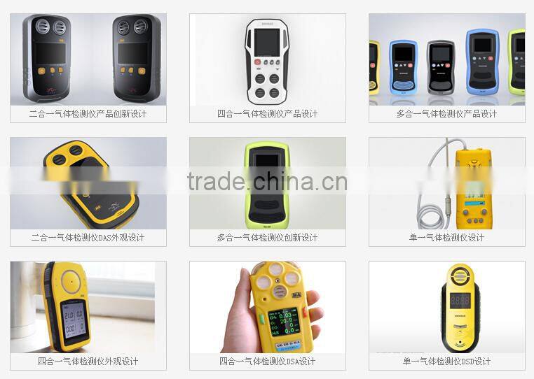 custom the handheld gas detector enclosure for safety device's plastic housing