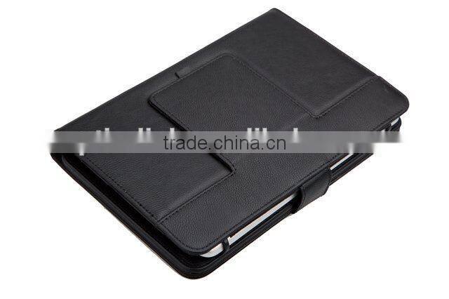 Tablet PC Universal bluetooth keyboard Buckle leather case suit for Android Windos IOS system bluetooth 3.0