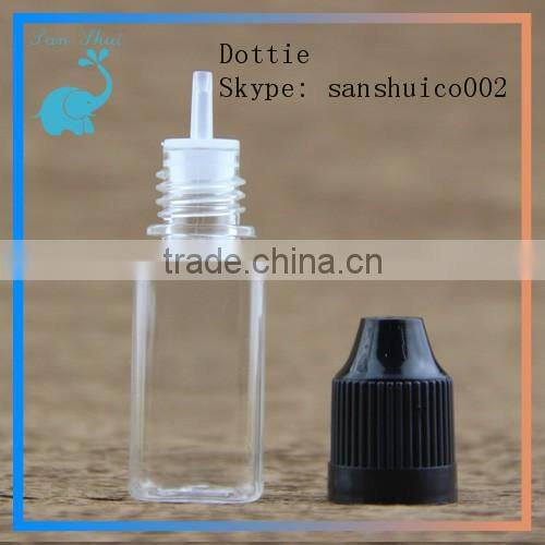 10ml square eye drop bottle with childproof cap black dropper bottle wholesale