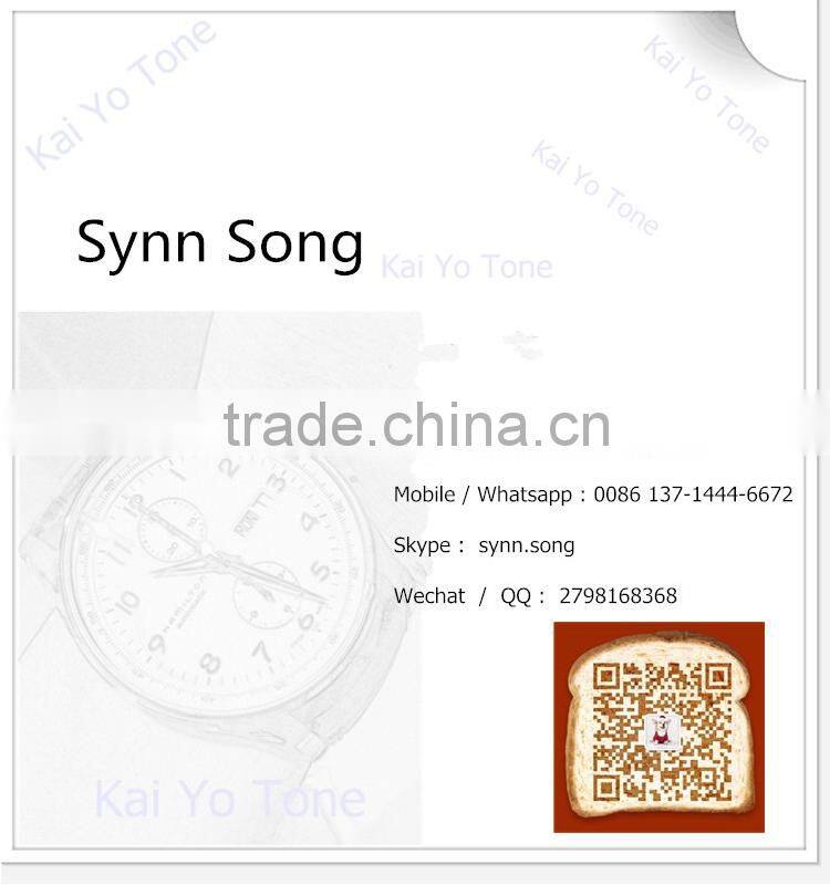 KYT IPRG rose gold 2016 best selling product 10atm waterproof japan movt quartz stainless steel back watch