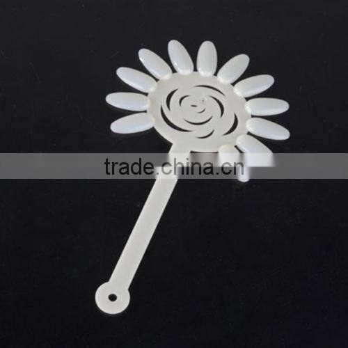 120 color chart Nail Polish Display Color Chart False Palette Practice Clear/White