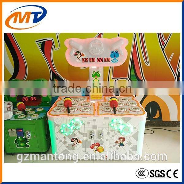 2016 new arrival and Funny Crazy Crocodile kids hitting game machine for sale