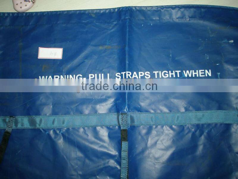PVC tarpaulin coated truck tarpaulin cover curtain