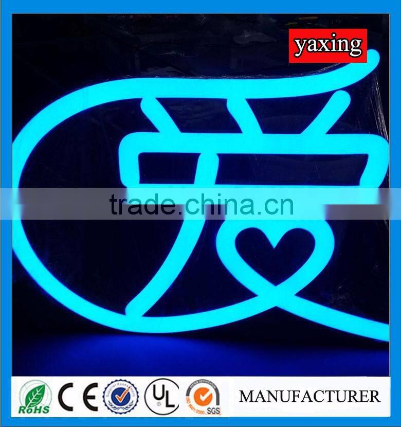 Luminous led word with CE and ROHS certificated