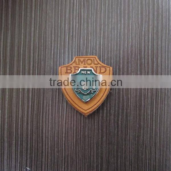 Color Changed Leather Lables