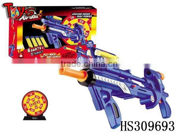 with a target for kids gun with plastic bullet