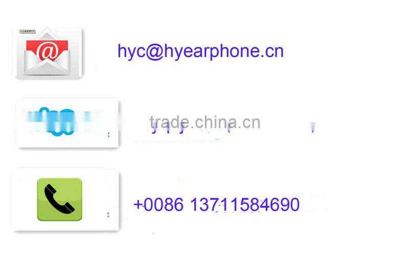 cheap Hot sell stereo earphone handfree with different plug