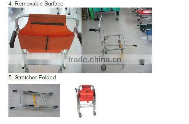 NFS33 foldable stair wheelchair stairlift, Stretcher Chair