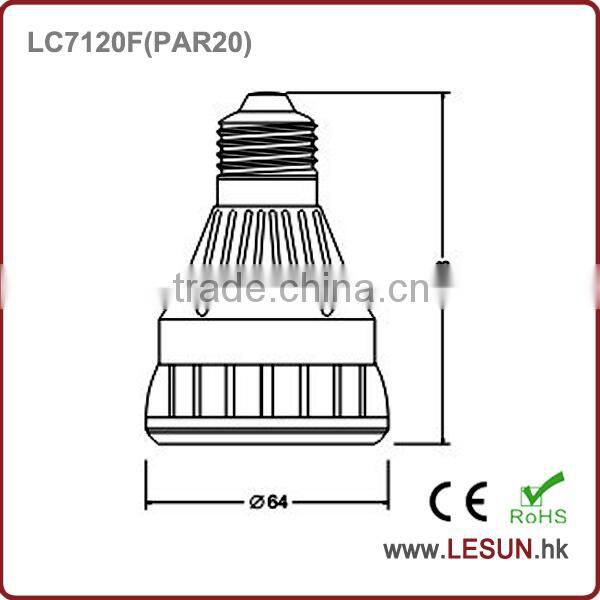 Factory sales 25W E27 Par 20 led bulb light LC7120F