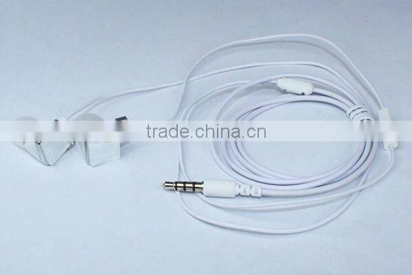 Square diamond earphones for mobile phone