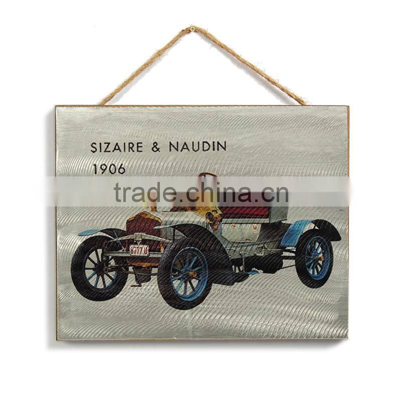 Cheap Wholesale Shabby Chi MDF Aluminum Wall Printing