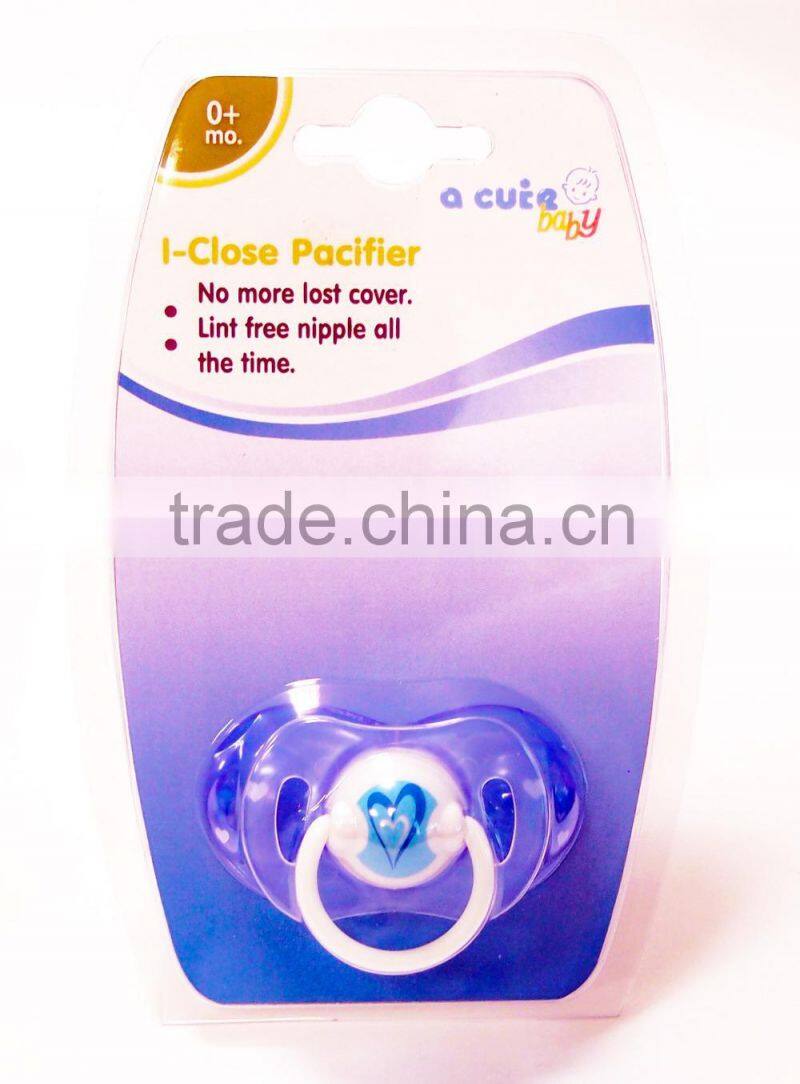 BPA FREE I-close Baby Pacifier Production