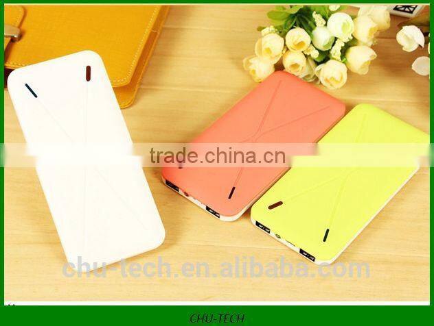 Hot 10000mah Ultra thin Portable Slim Power Bank